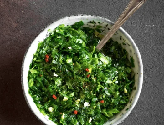 Low Calorie Chimichurri Sauce