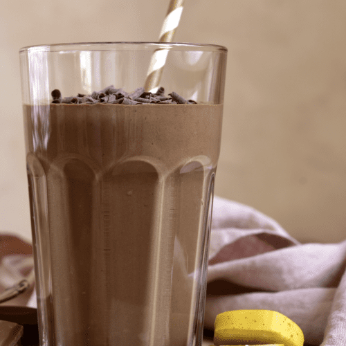 Chocolate Oatmeal Smoothie for Weight Loss