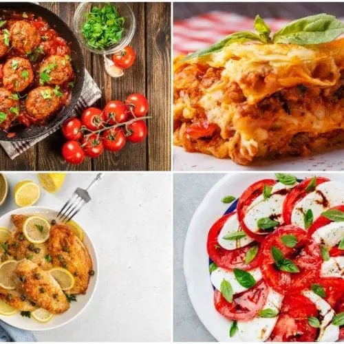 recipes for Italian food