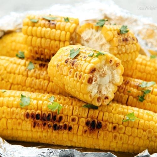 Grilled Corn on the Cob in Foil