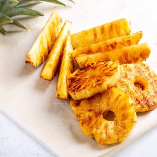 Healthy Recipe for Grilled Pineapple