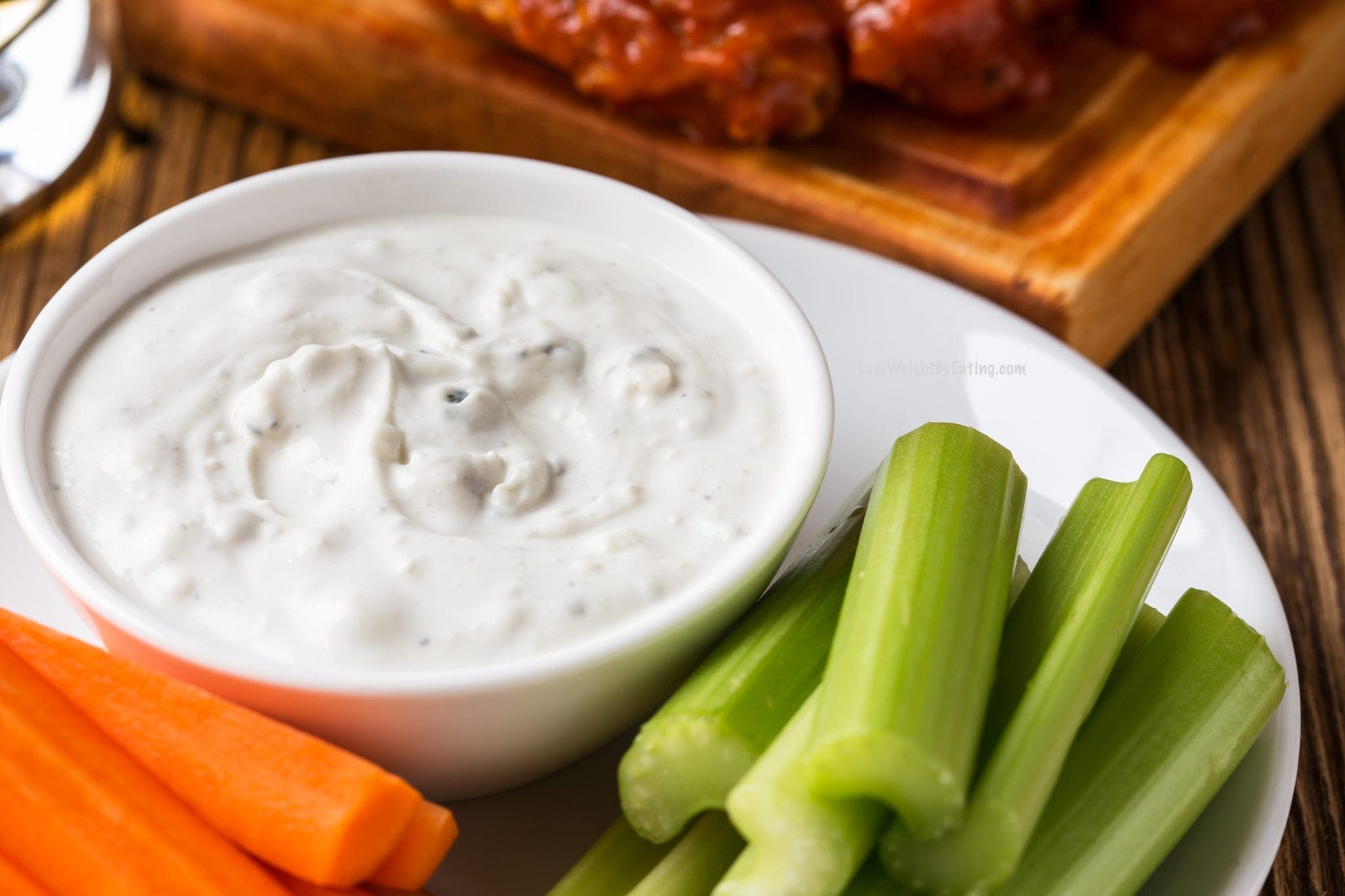 Healthy Blue Cheese Dip {As Seen on the Rachael Ray Show!}