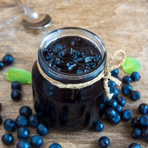 2 Minute Microwave Blueberry Sauce Recipe