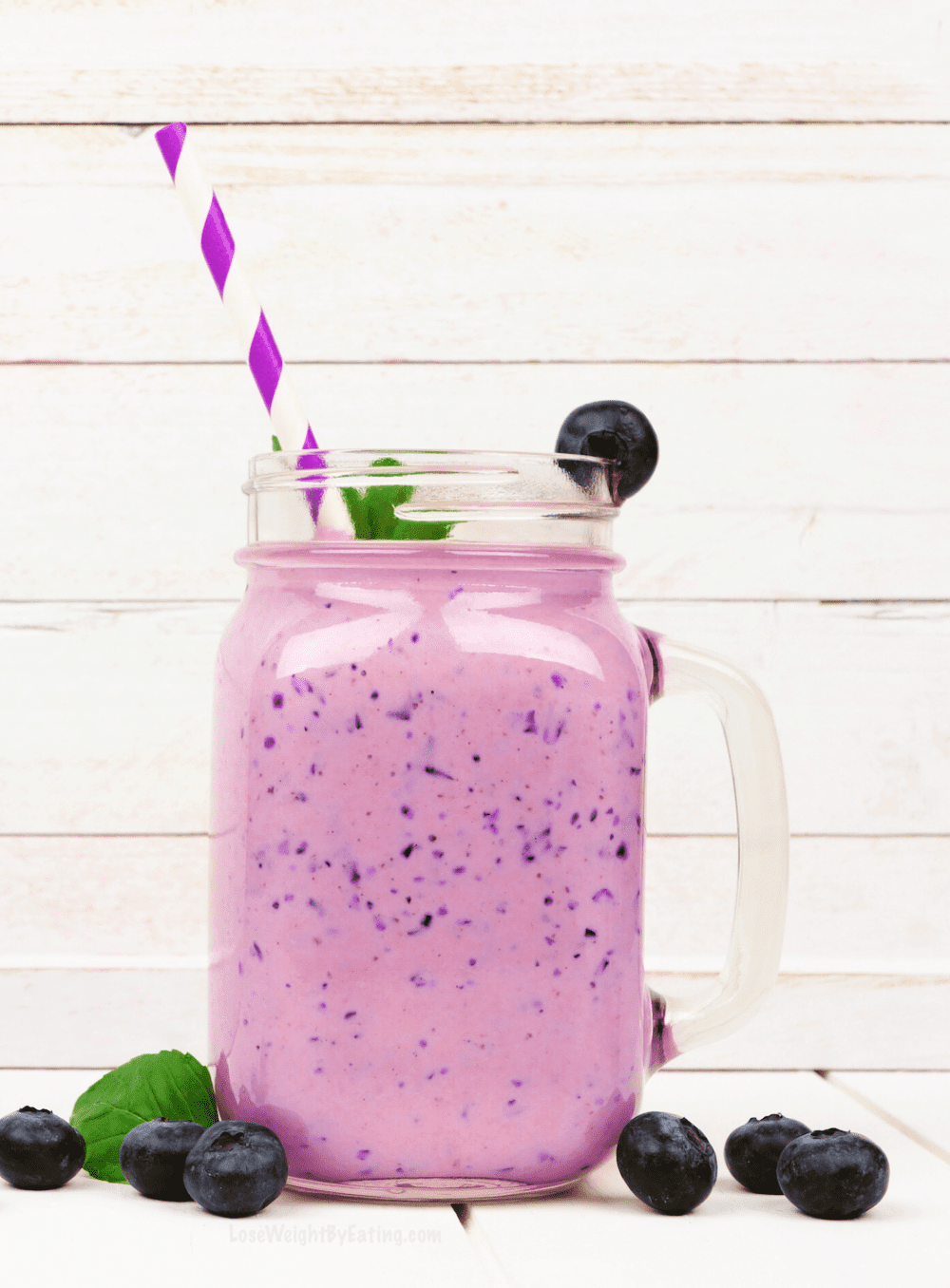 Healthy Blueberry Smoothie Recipe for Weight Loss - BJJGrappling.com