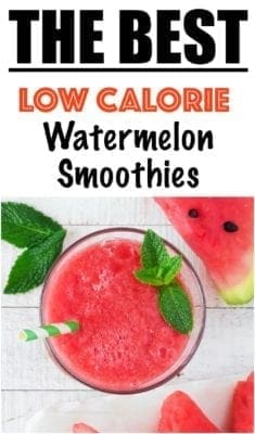 10 Low Calorie Watermelon Smoothies Weight Loss - Lose Weight By Eating