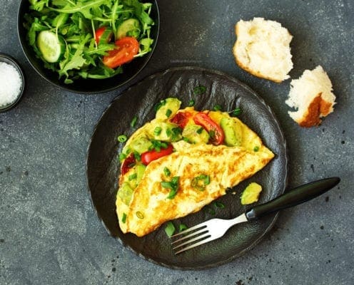 Vegetable Omelet Recipe