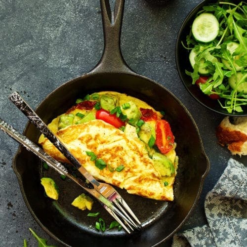 Vegetable Omelet Recipe