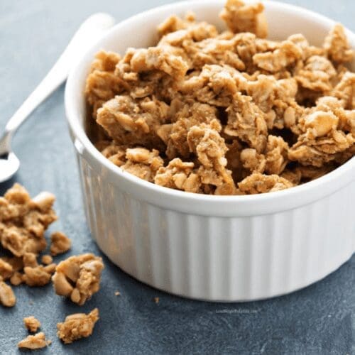 Healthy Recipe for Peanut Butter Granola
