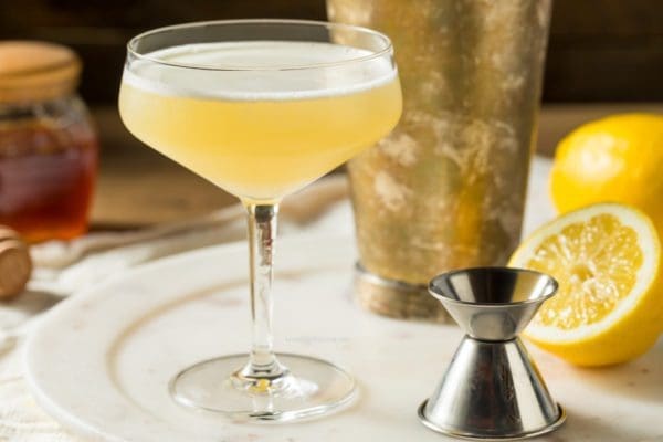 Low Calorie Bees Knees Cocktail Recipe