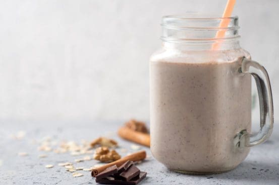 Chocolate Coffee Protein Shake for Weight Loss