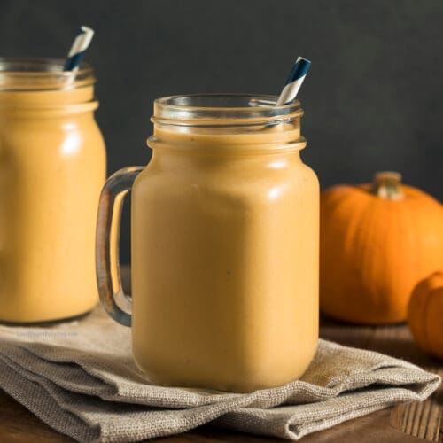Low Calorie Protein Pumpkin Smoothie for Weight Loss