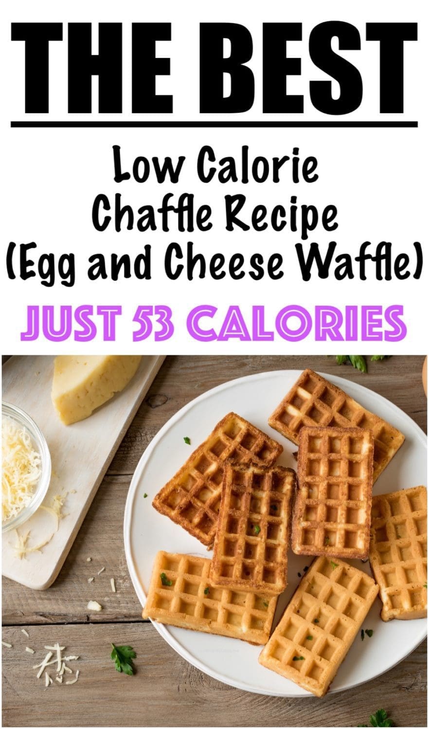 Low Calorie Chaffle Recipe