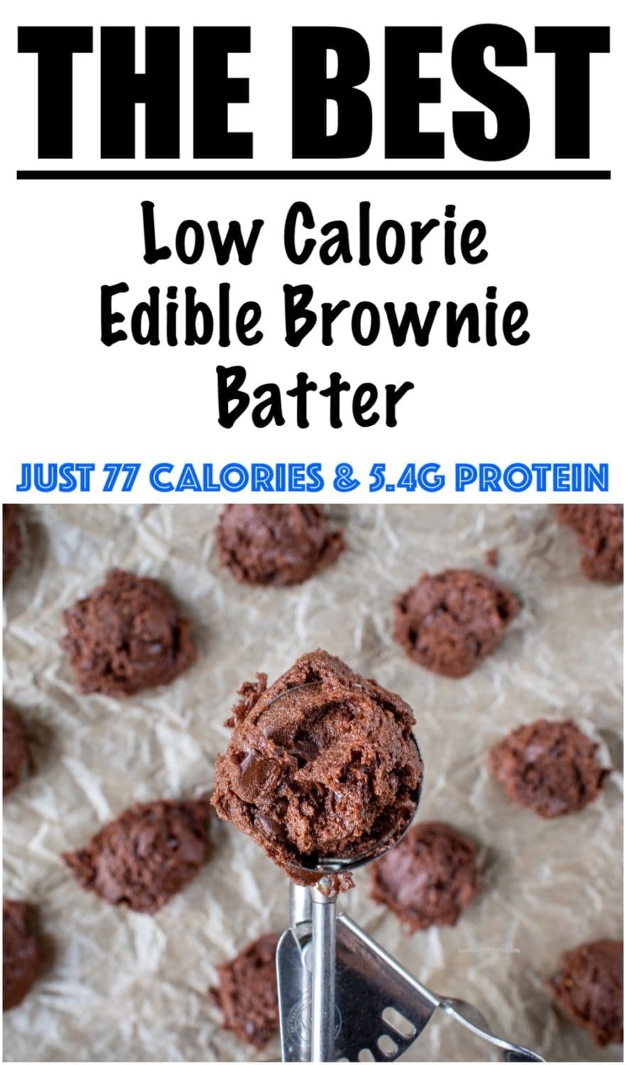Edible Protein Brownie Batter Recipe