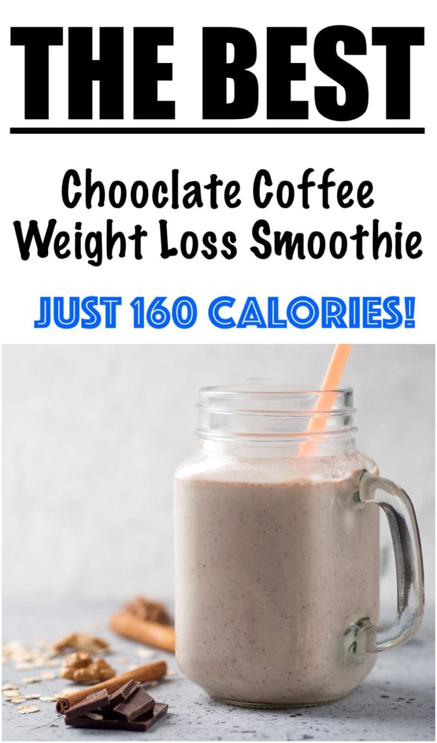 Chocolate Coffee Protein Shake for Weight Loss