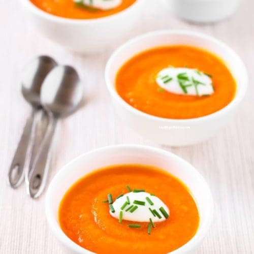 Slow Cooker Creamy Carrot Soup Recipe