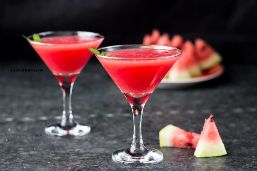 Watermelon Martini Cocktail Recipe