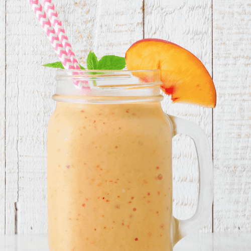 Healthy Peach Smoothie Recipe