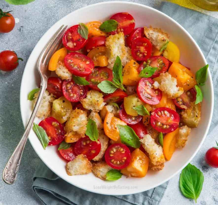 Panzanella Tomato Salad Recipe healthy