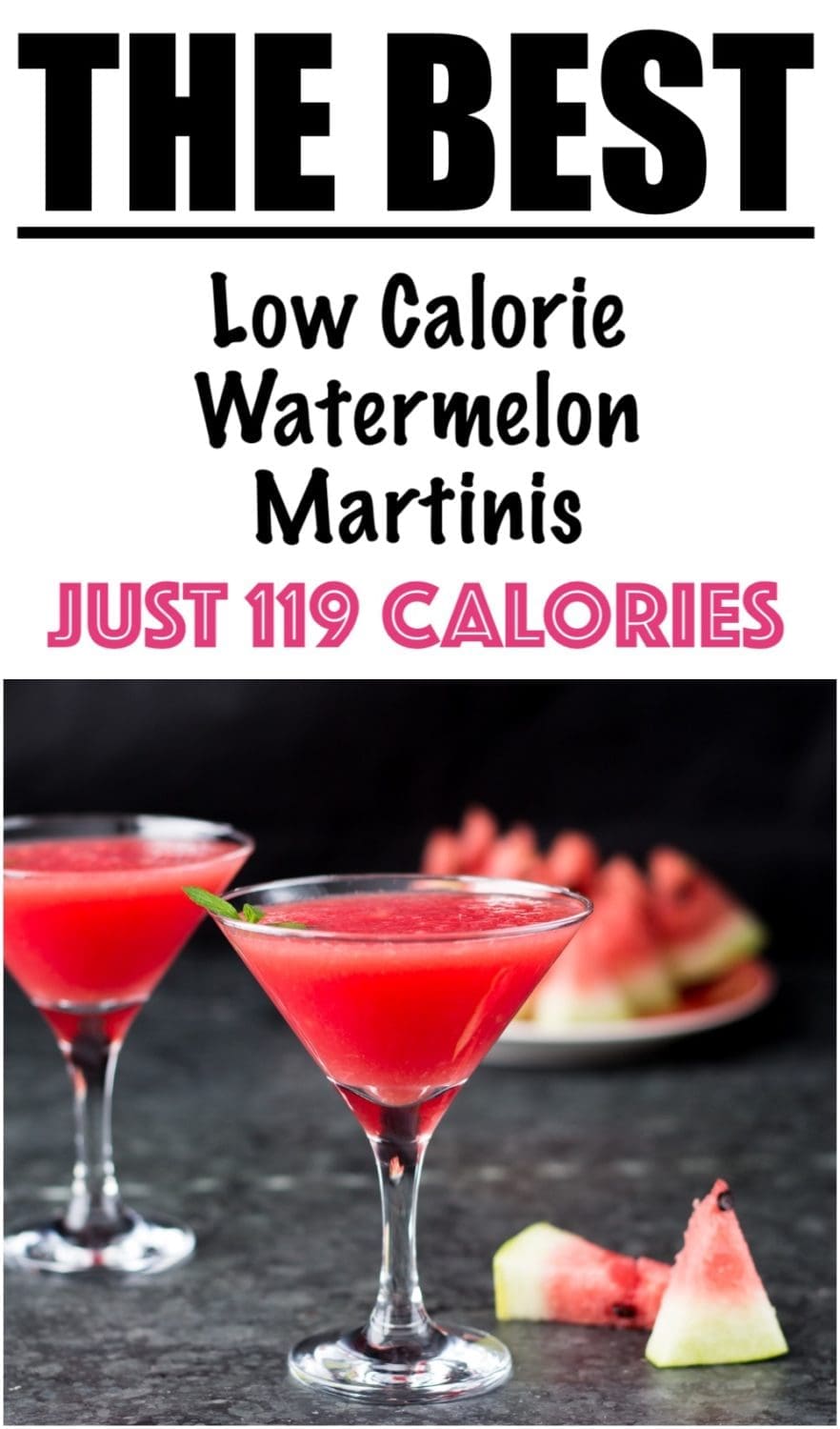 Watermelon Martini Cocktail Recipe