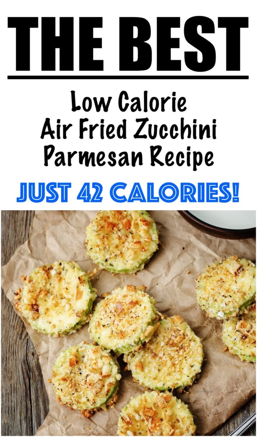 Air Fried Zucchini Parmesan Recipe