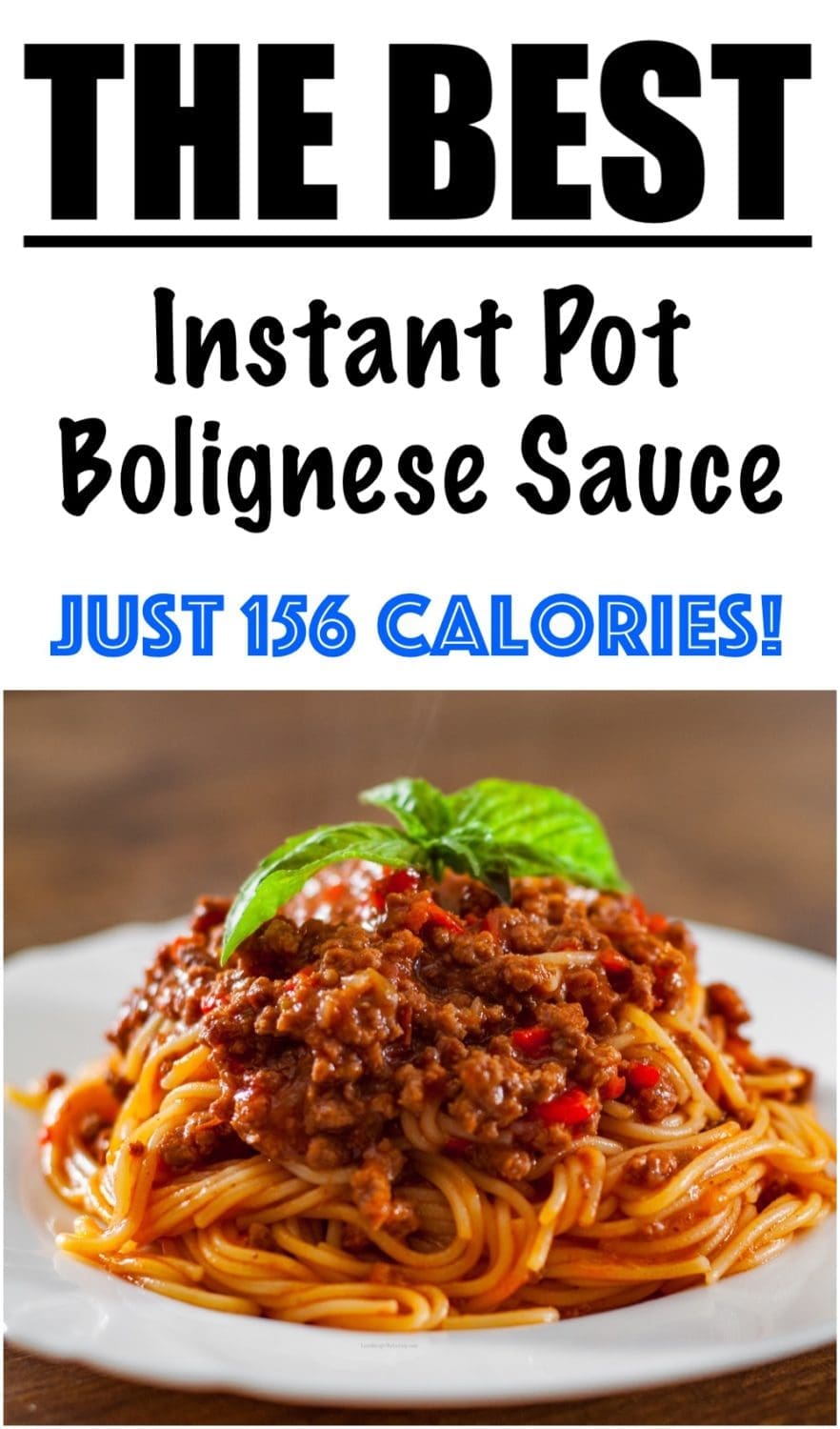 Instant Pot Turkey Bolognese Sauce Recipe