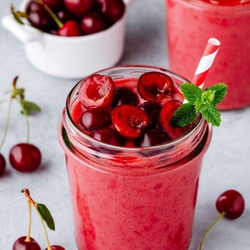 Healthy Cherry Smoothie