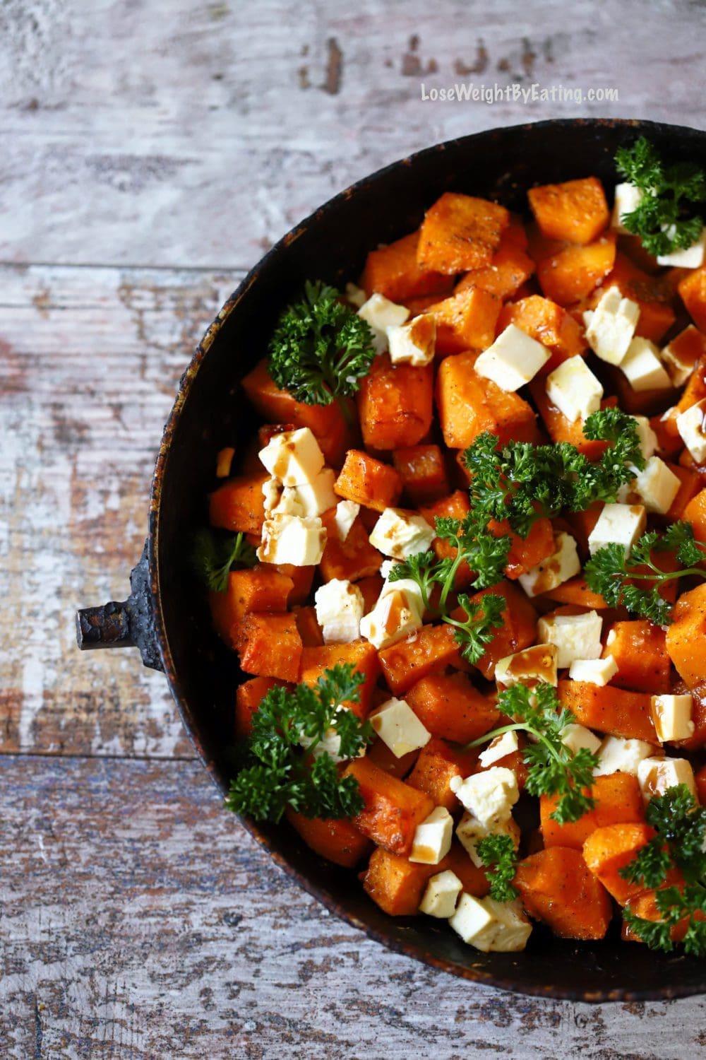 Pumpkin Feta Fall Salad Recipe