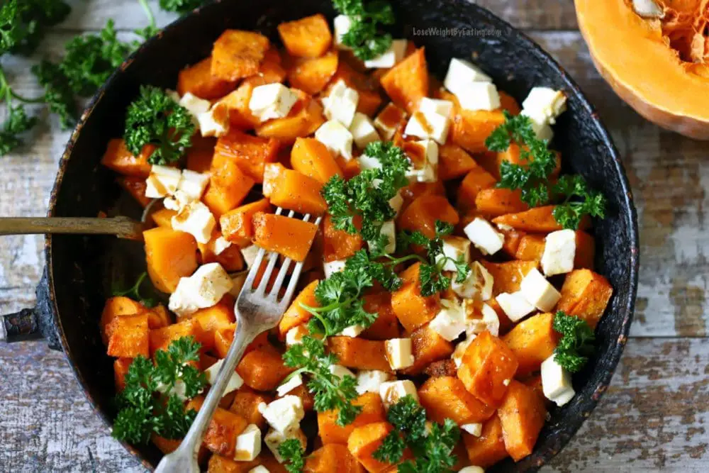 Pumpkin Feta Fall Salad Recipe