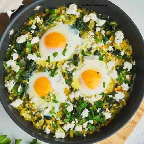 Low Calorie Green Shakshuka - Lose Weight By Eating