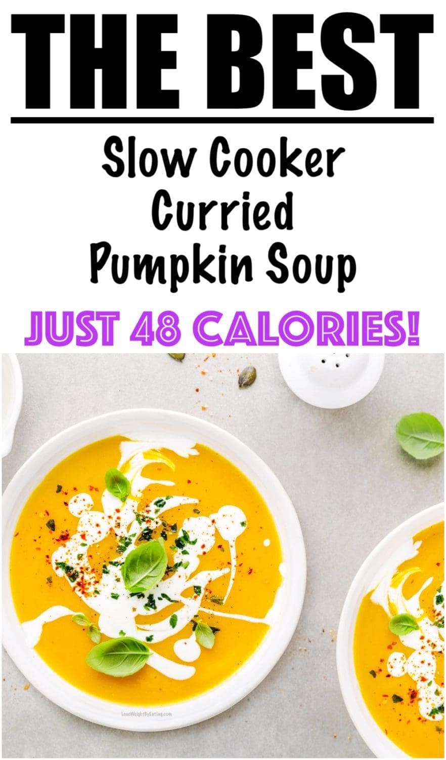 Curried Pumpkin Soup Slow Cooker Recipe