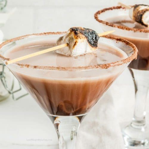 S'mores Chocolate Martini Recipe