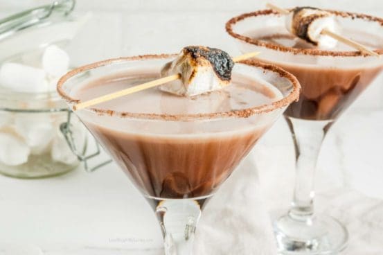 S'mores Chocolate Martini Recipe