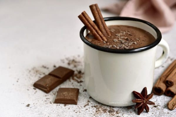Homemade Hot Chocolate with Protein Powder