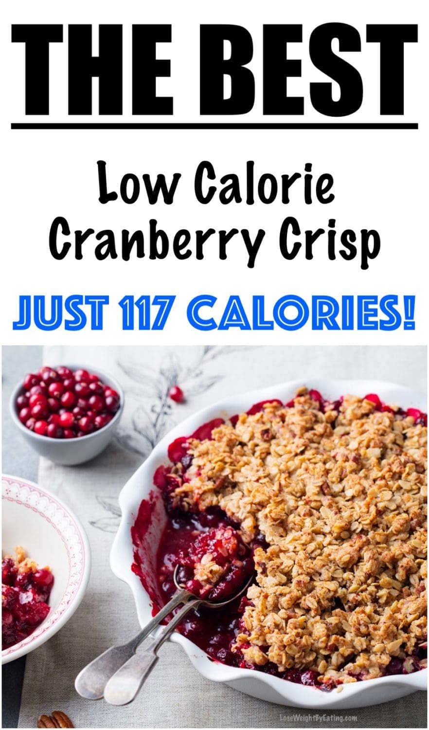 Low Calorie Cranberry Crisp