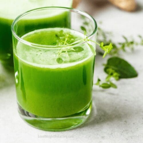 Green Ginger Shot Recipe for Weight Loss