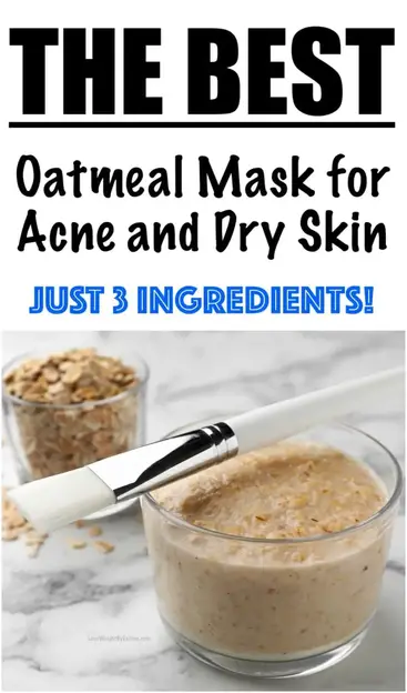 Homemade Oatmeal Face Mask For Acne