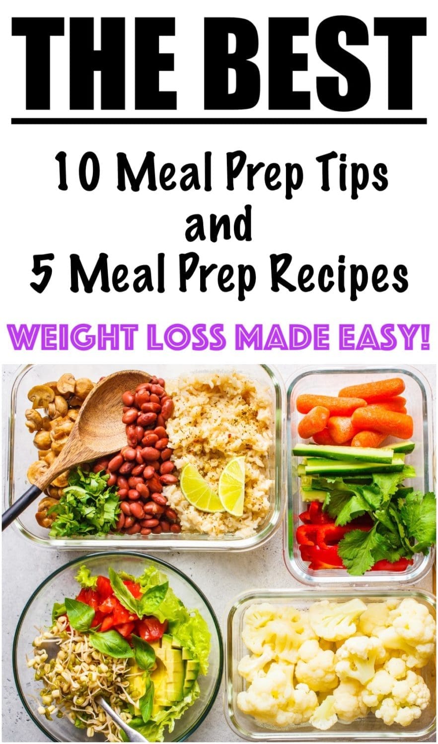 Top 10 Meal Prep Recipes To Lose Weight - PrepYoSelf