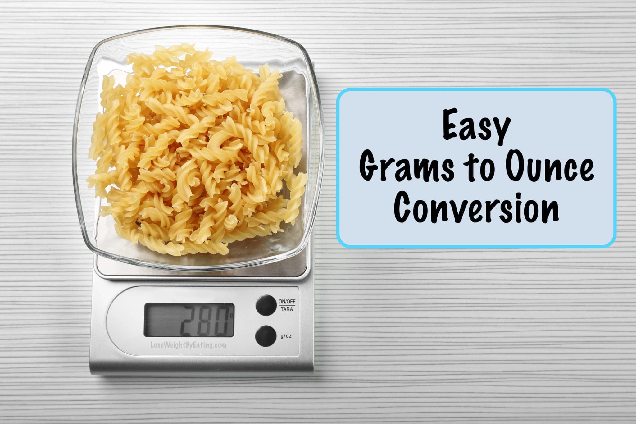 How Many Grams in an Ounce (FREE PDF) - Lose Weight By Eating