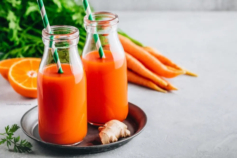 Orange Ginger Carrot Juice Recipe