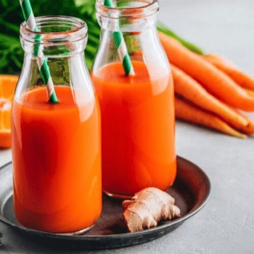 Orange Ginger Carrot Juice Recipe