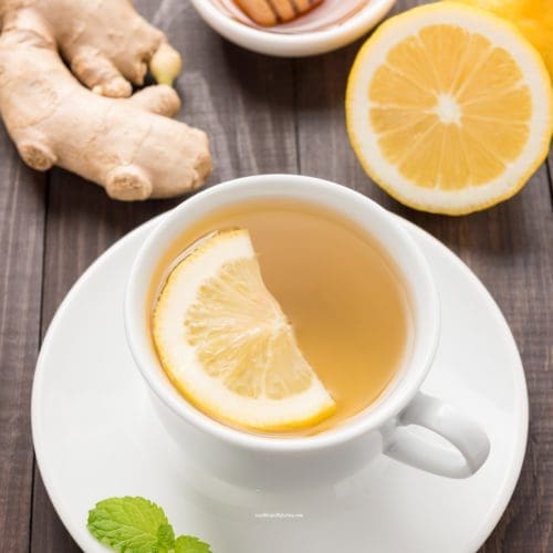 Hot Lemon Water Detox Drink