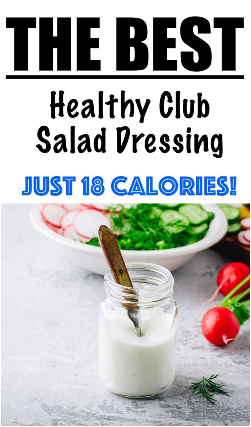 Club Salad Dressing with Greek Yogurt