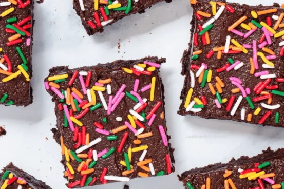 low calorie frosted brownies