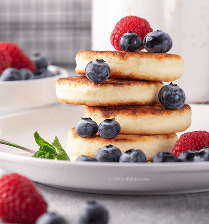 Protein Pancakes with Cottage Cheese