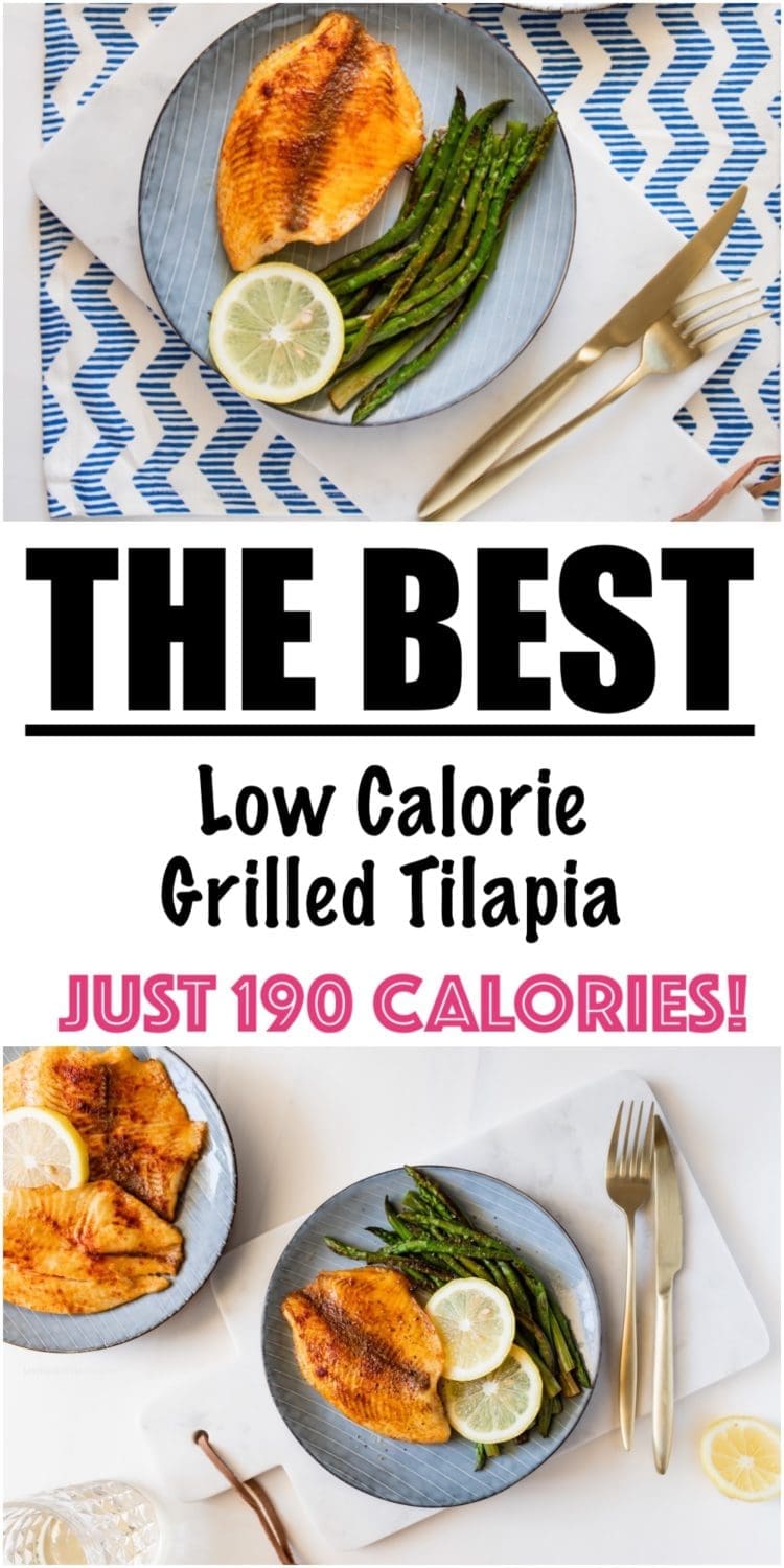 Healthy Grilled Tilapia Recipe