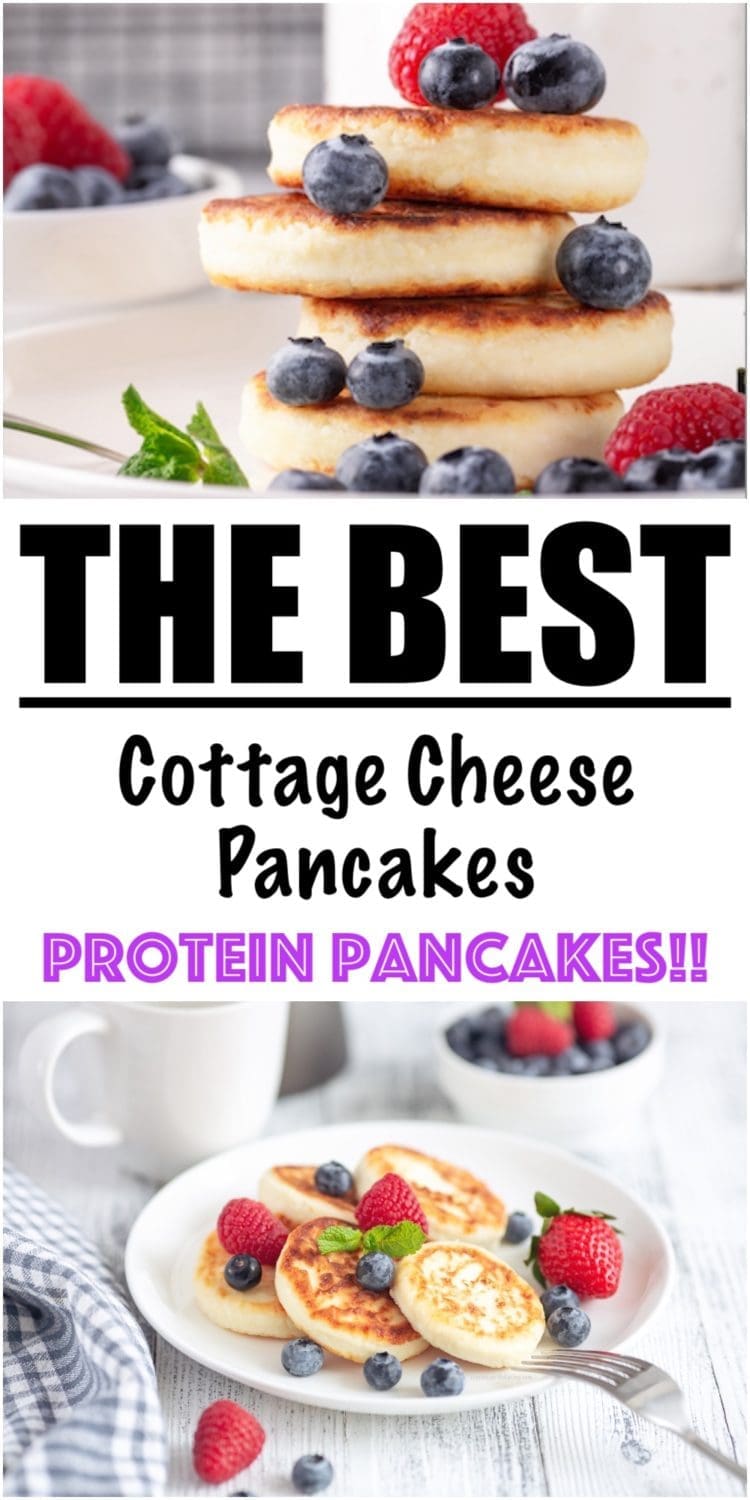 Cottage Cheese Pancakes protein pancakes