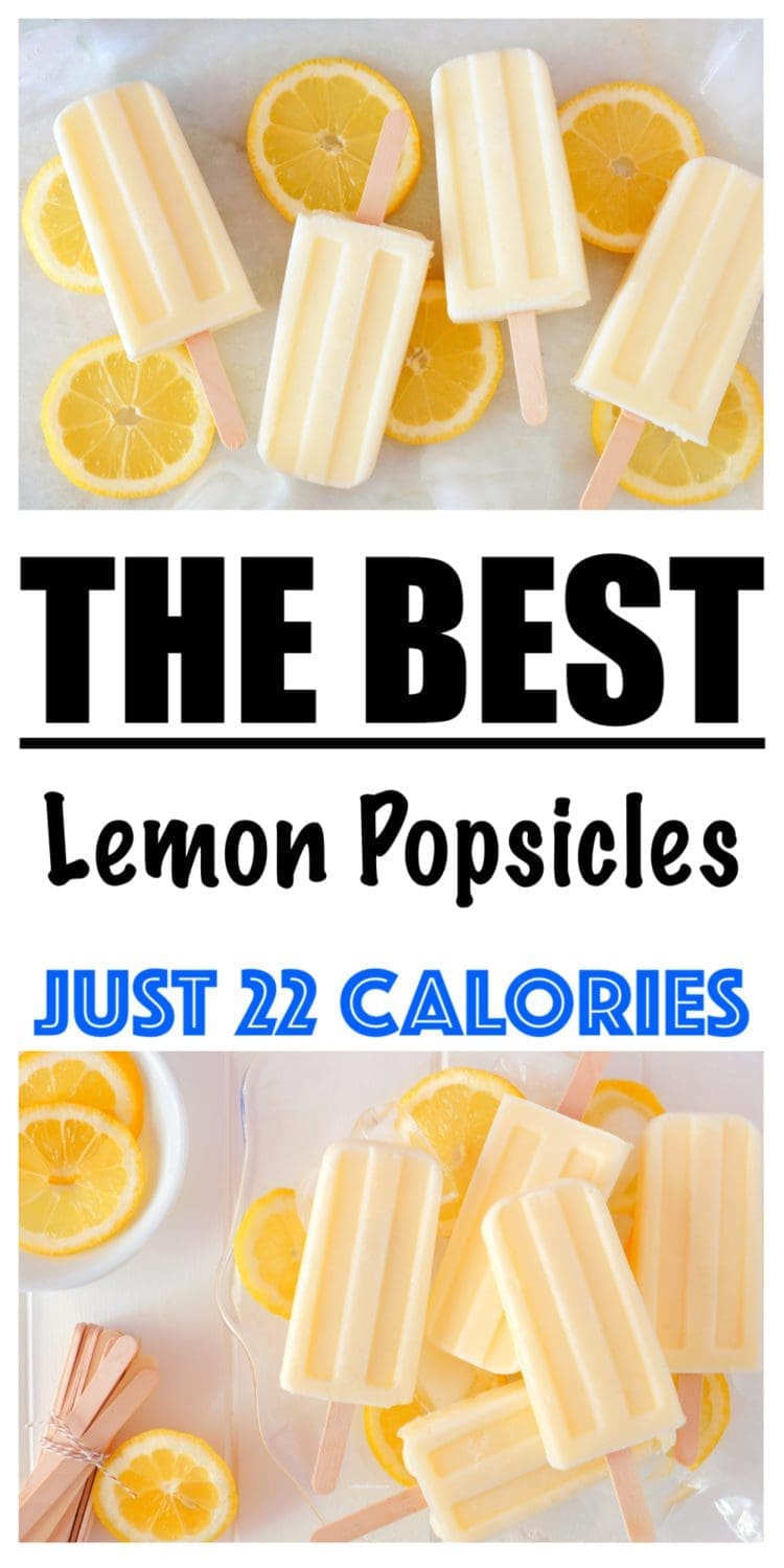 Lemon Popsicles Recipe