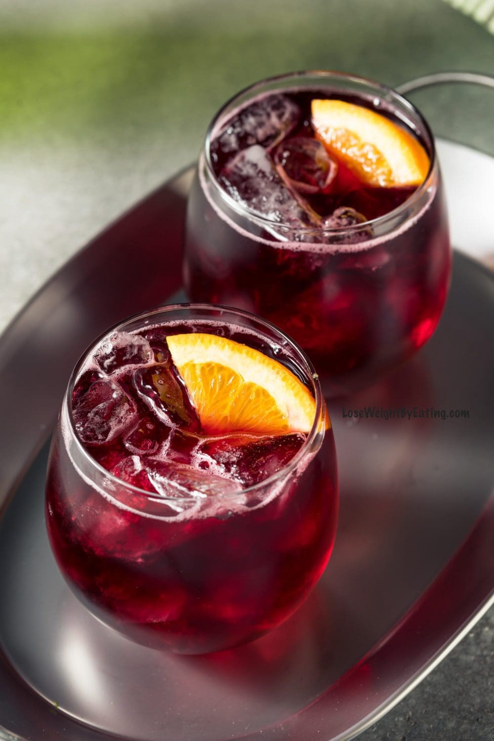 The Best low calorie Red Wine Spritzer