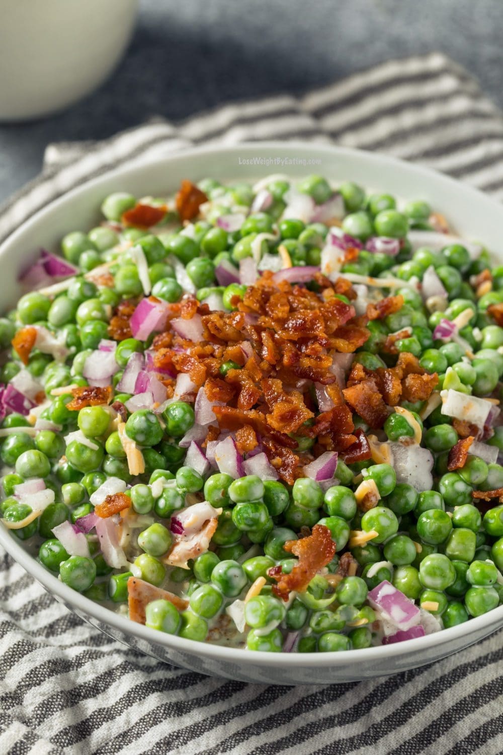 Bacon Pea Salad Recipe