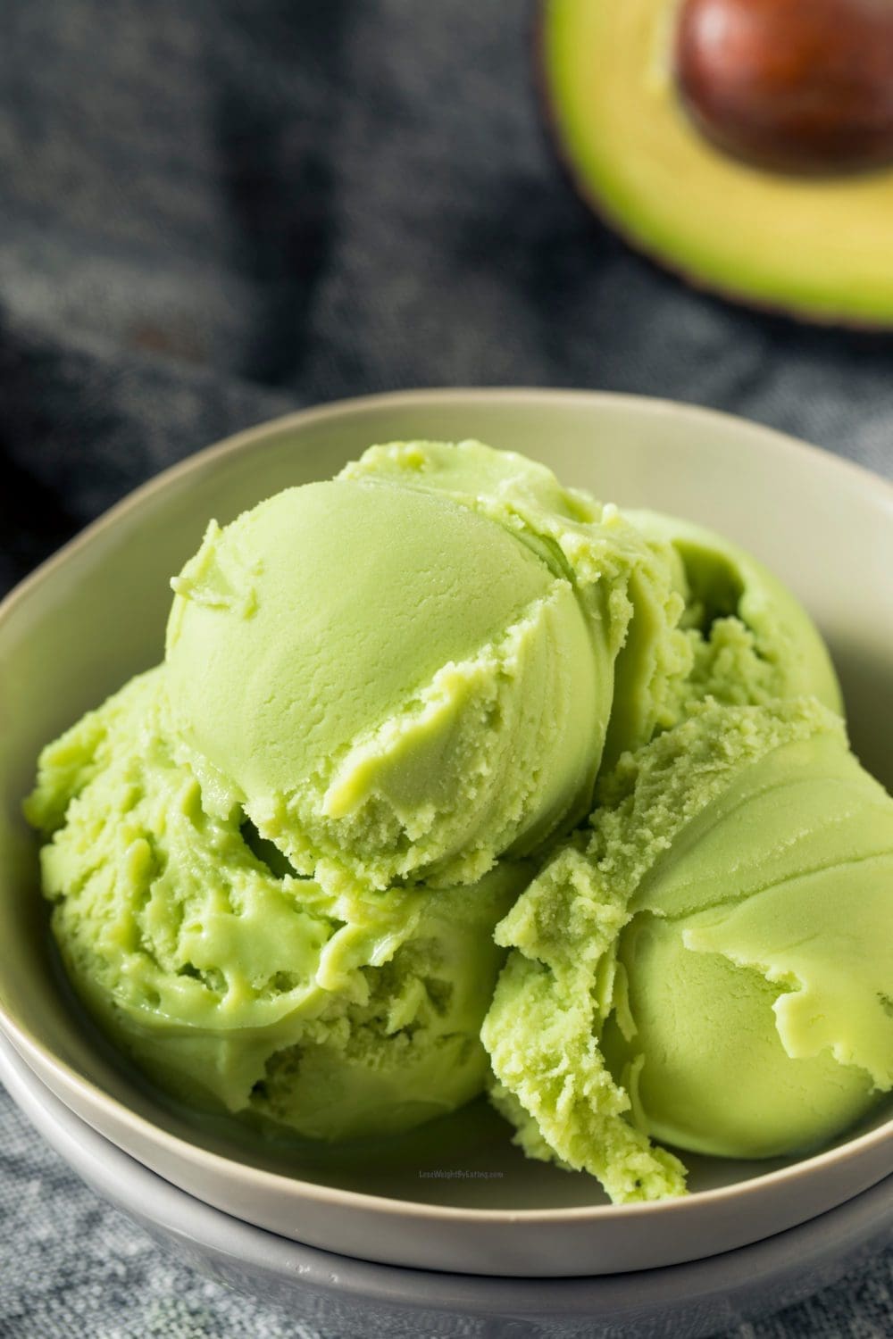 Low Calorie High Protein Avocado Ice Cream - Lose Weight By Eating